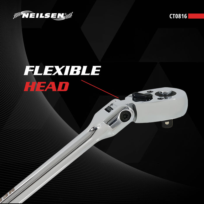 CT0816 - 1/4in DR Flexi-Head Ratchet