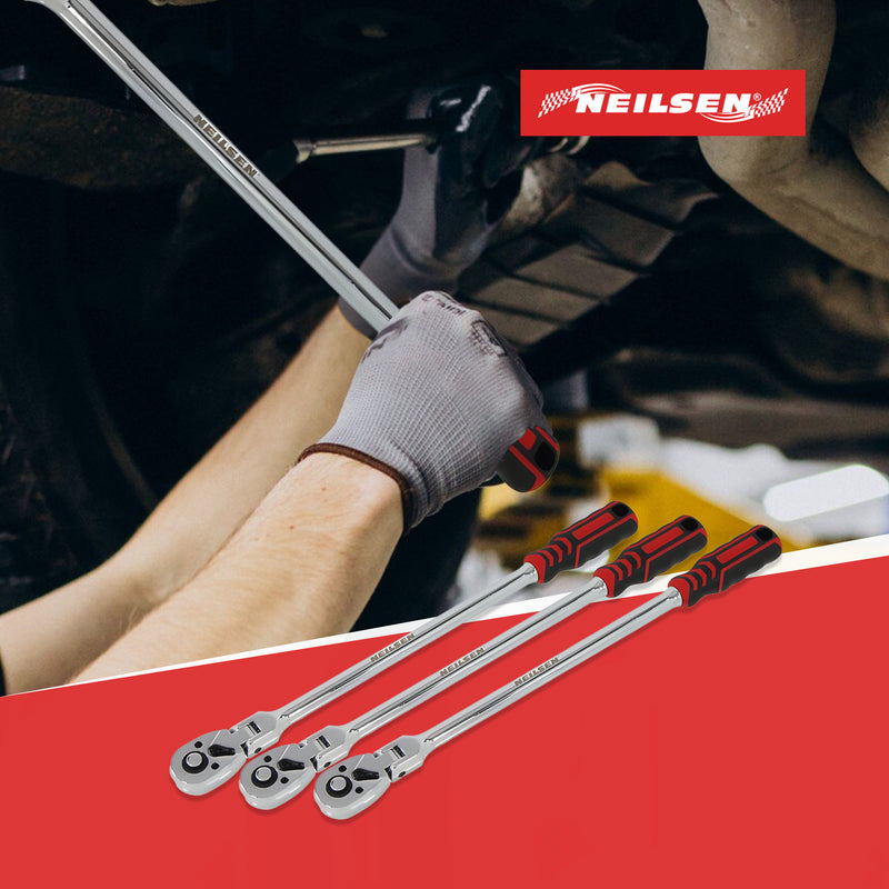 CT0816 - 1/4in DR Flexi-Head Ratchet