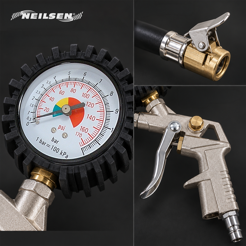 CT0929 - Tyre Inflator & Gauge