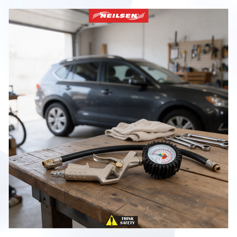 CT0929 - Tyre Inflator & Gauge
