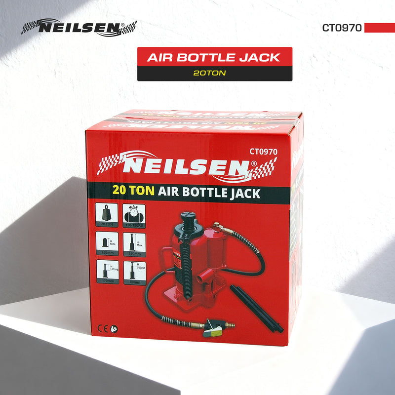 CT0970 - Air Hydraulic Bottle Jack - 20Ton