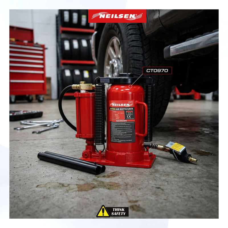 CT0970 - Air Hydraulic Bottle Jack - 20Ton