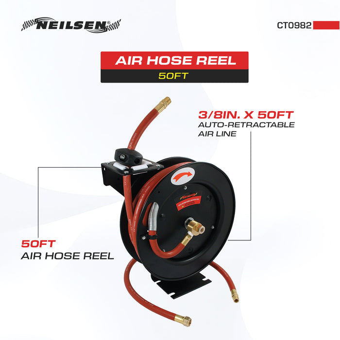 CT0982 - 50ft Air Hose Reel