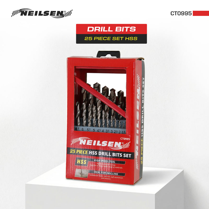 CT0995 - 25pc HSS Drill Set