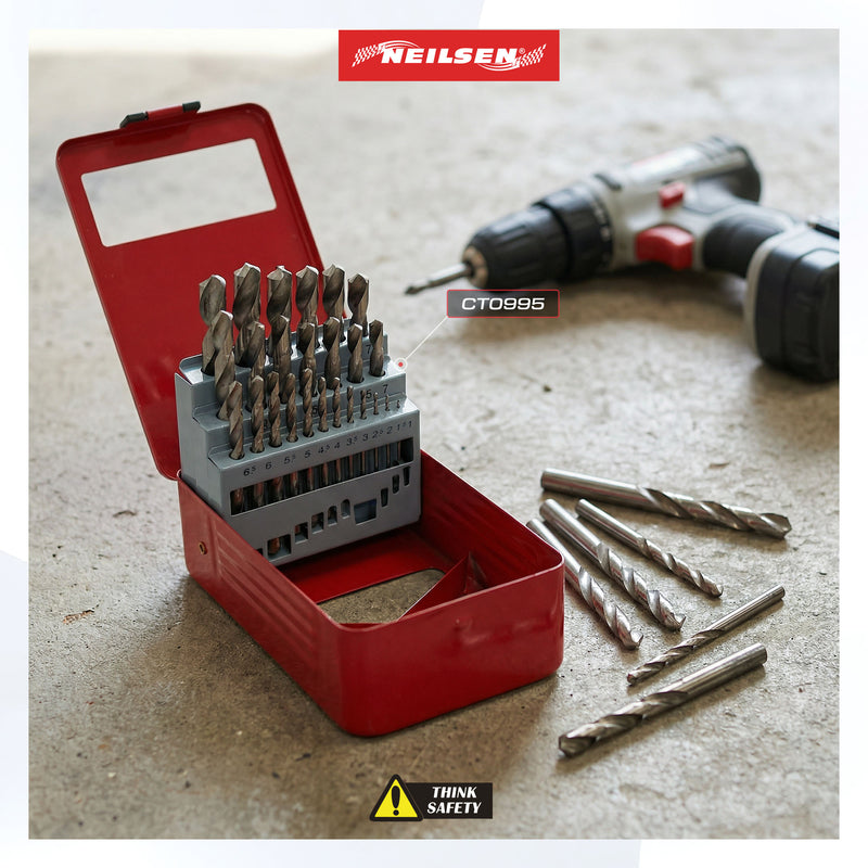CT0995 - 25pc HSS Drill Set