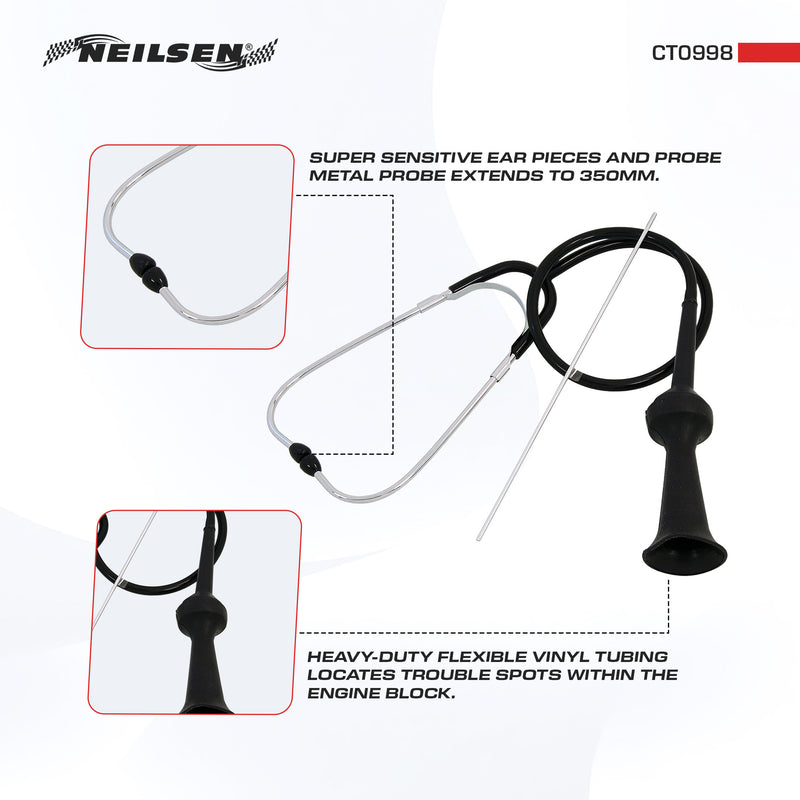 CT0998 - 3pc Mechanics Stethoscope