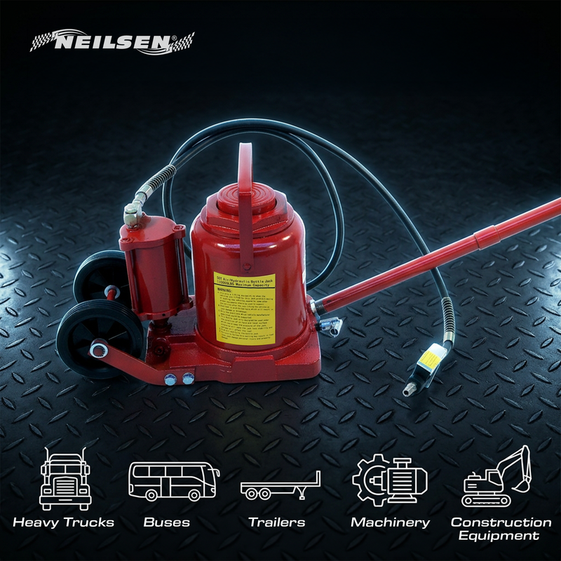 CT1016 - Air - Hydraulic Bottle Jack - 50Ton