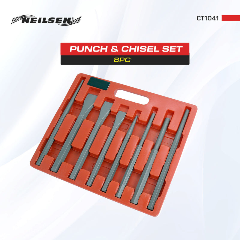 CT1041 - 8pc Punch & Chisel Set