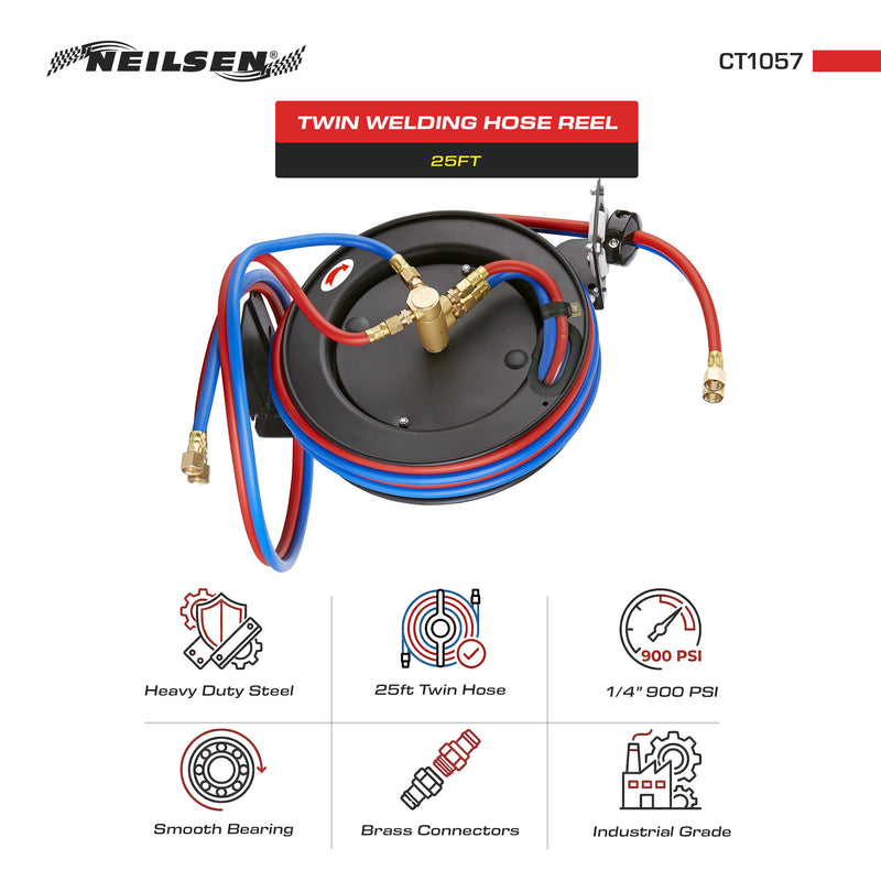 CT1057 - 25ft Welding Hose Reel