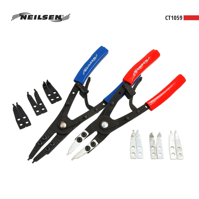 CT1059 - 2pc Circlip Pliers Extra Long