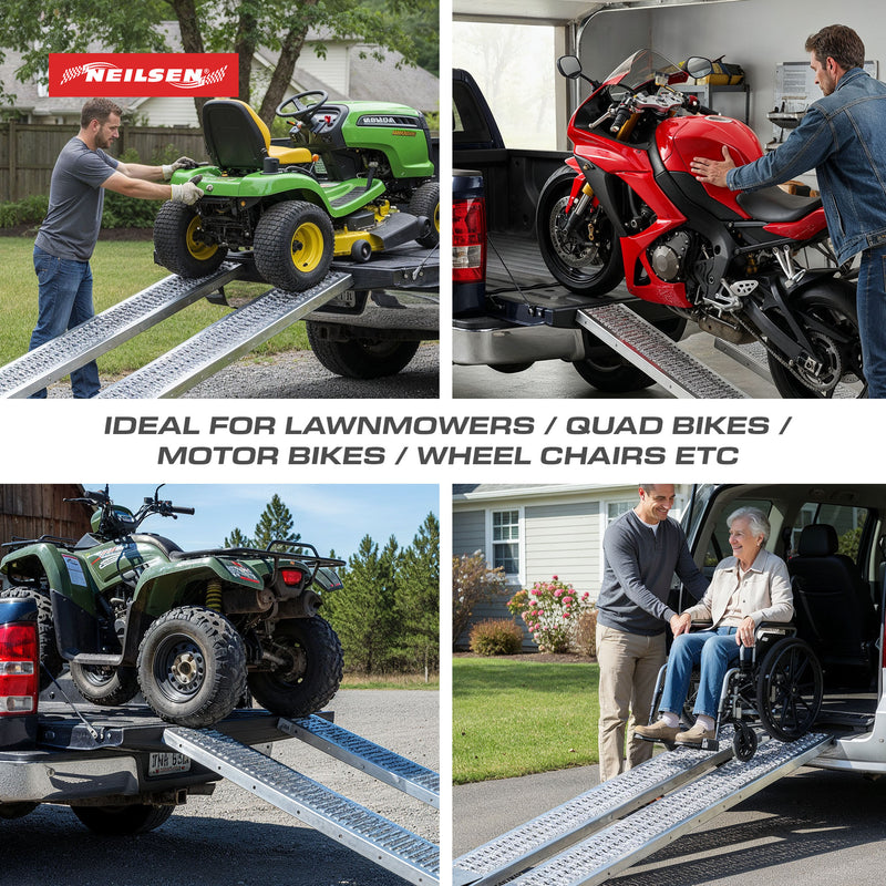 CT1073 - 2 Steel Loading Ramps