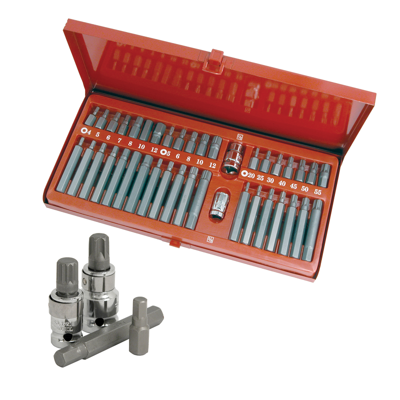 CT1114 - 40pc Hex, Spline & Star Bit Set  Reduced To Clear