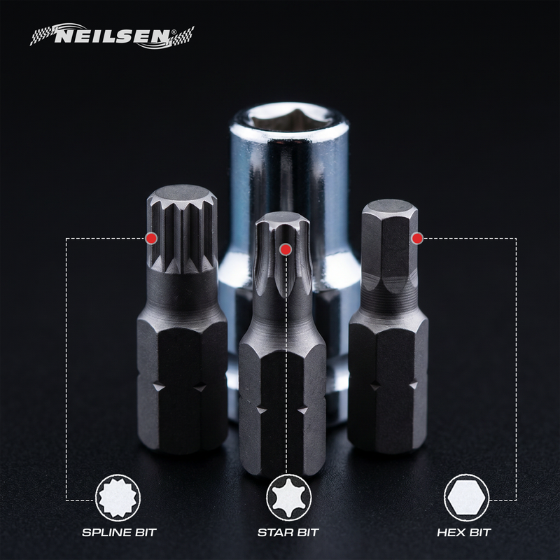 CT1114 - 40pc Hex, Spline & Star Bit Set  Reduced To Clear