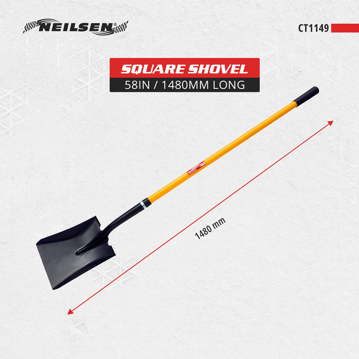 CT1149 - Square Shovel - 58in. / 1480mm long