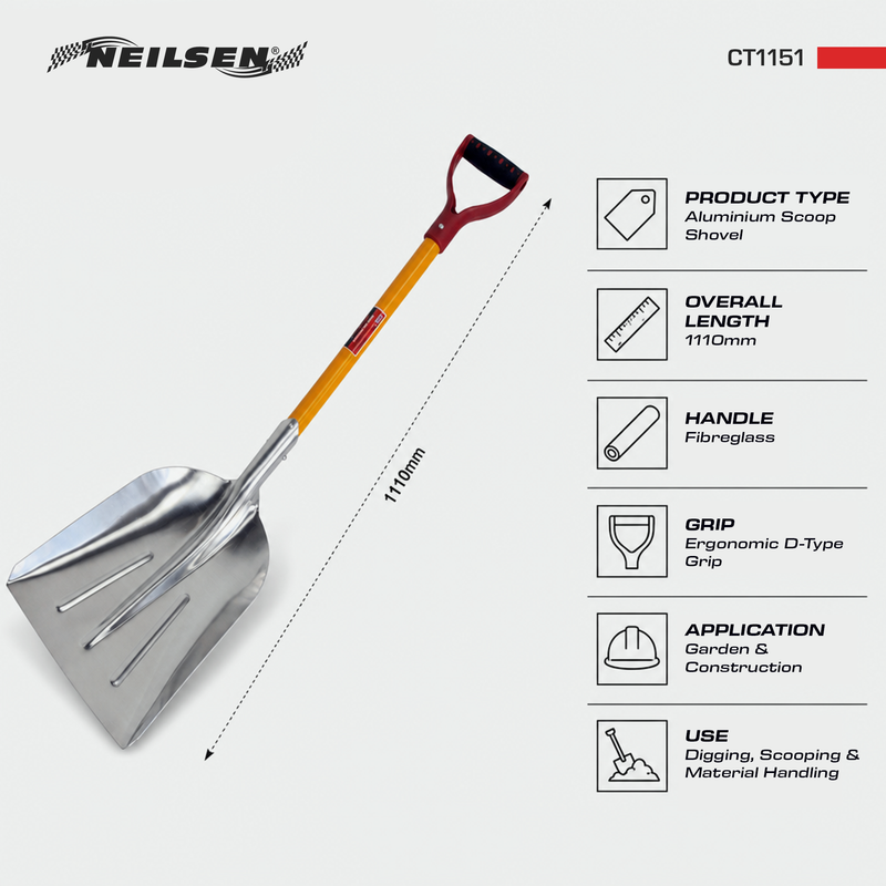 CT1151 - Aluminium Scoop Shovel