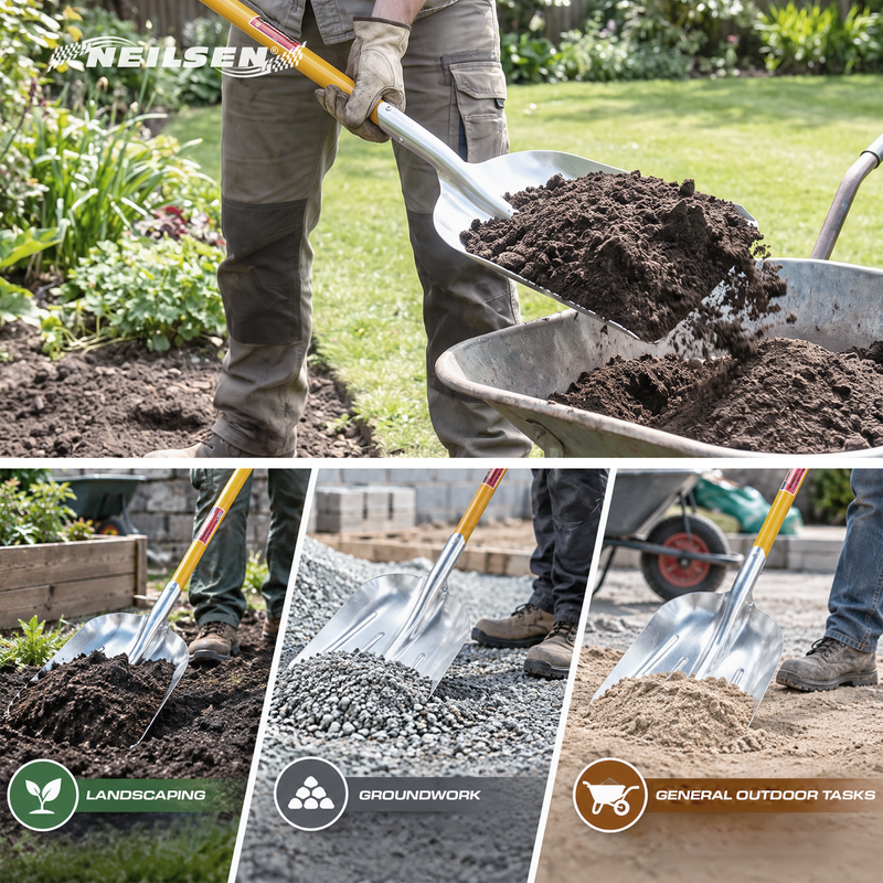 CT1151 - Aluminium Scoop Shovel