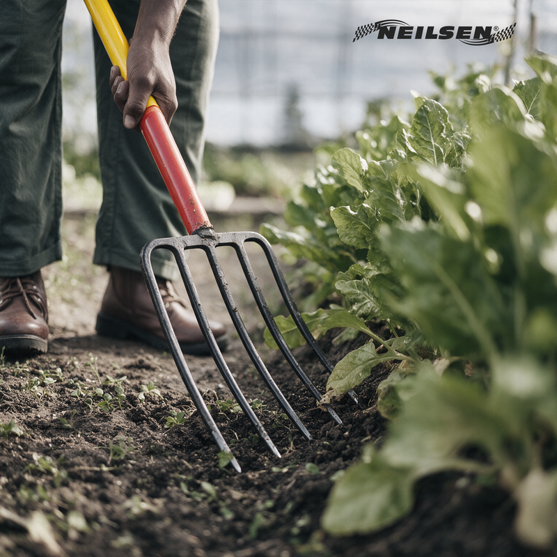 CT1152 - Garden Fork Fibre Glass Handle Muck Fork