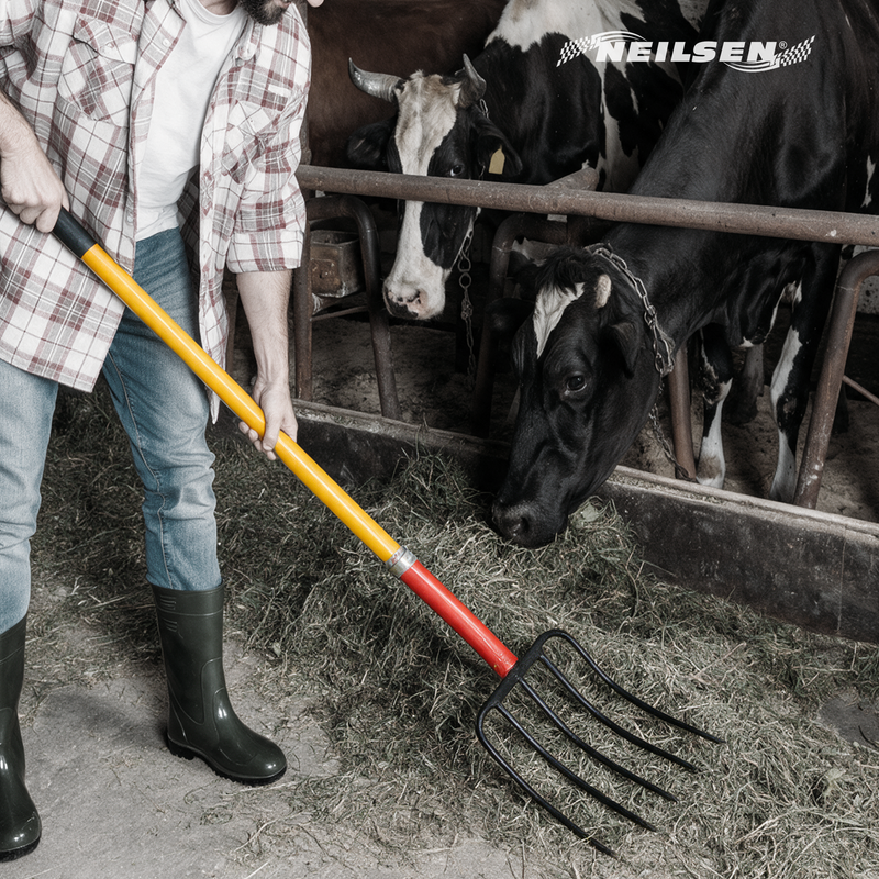 CT1152 - Garden Fork Fibre Glass Handle Muck Fork