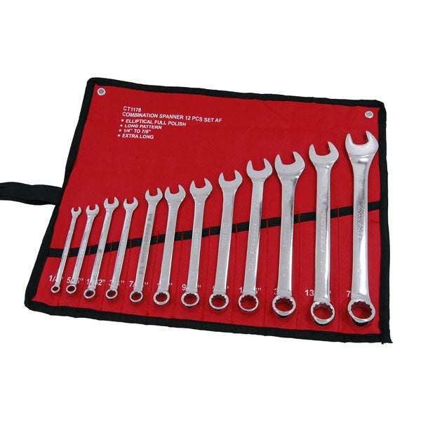 CT1178 - 12pc Combination Spanner Set