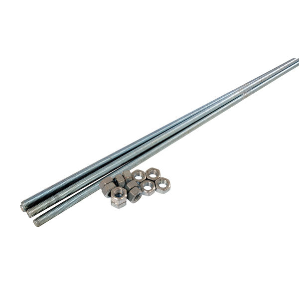 Fast Threader Bar CT1196 - 5pc 6mm Threaded Bars — Neilsen Tools