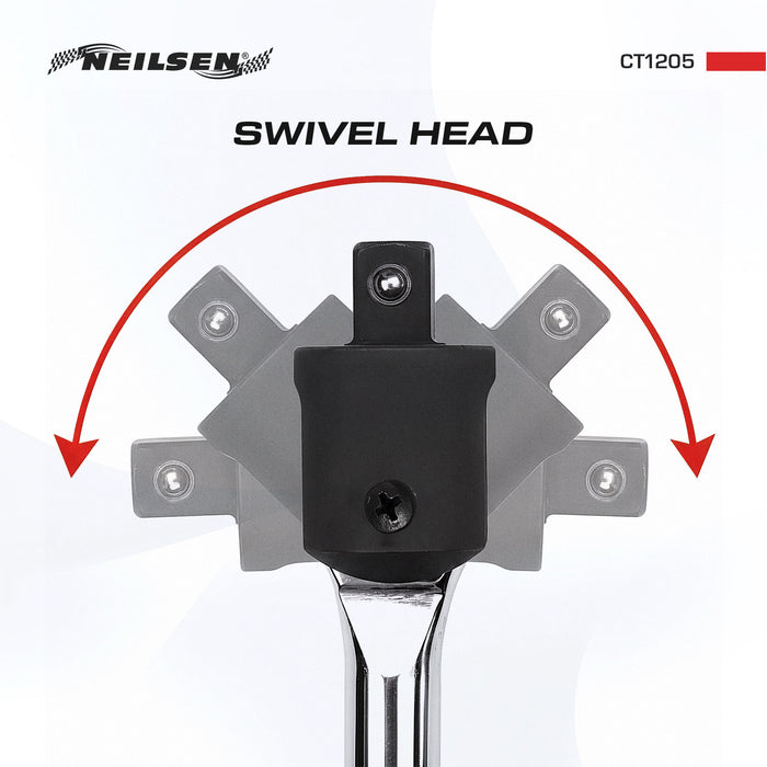 CT1205 - 3/8 Inch Drive Power Bar With Swivel Head