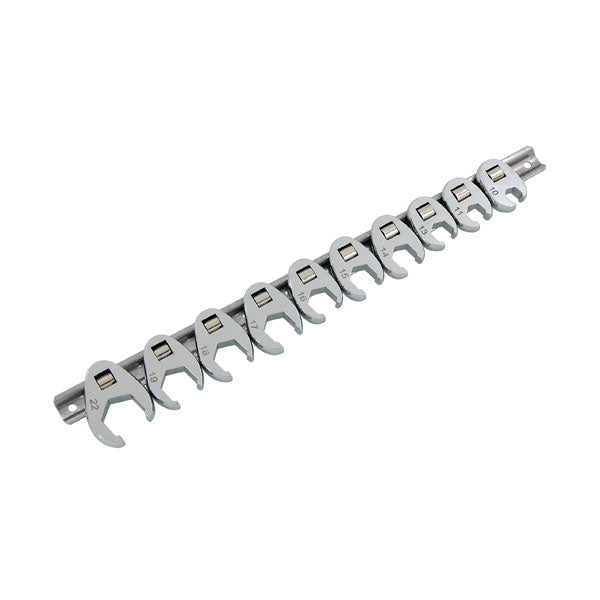 CT1221 - 10pc 3/8in. Dr Crowfoot Wrench Set