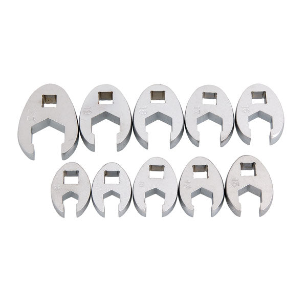 CT1221 - 10pc 3/8in. Dr Crowfoot Wrench Set