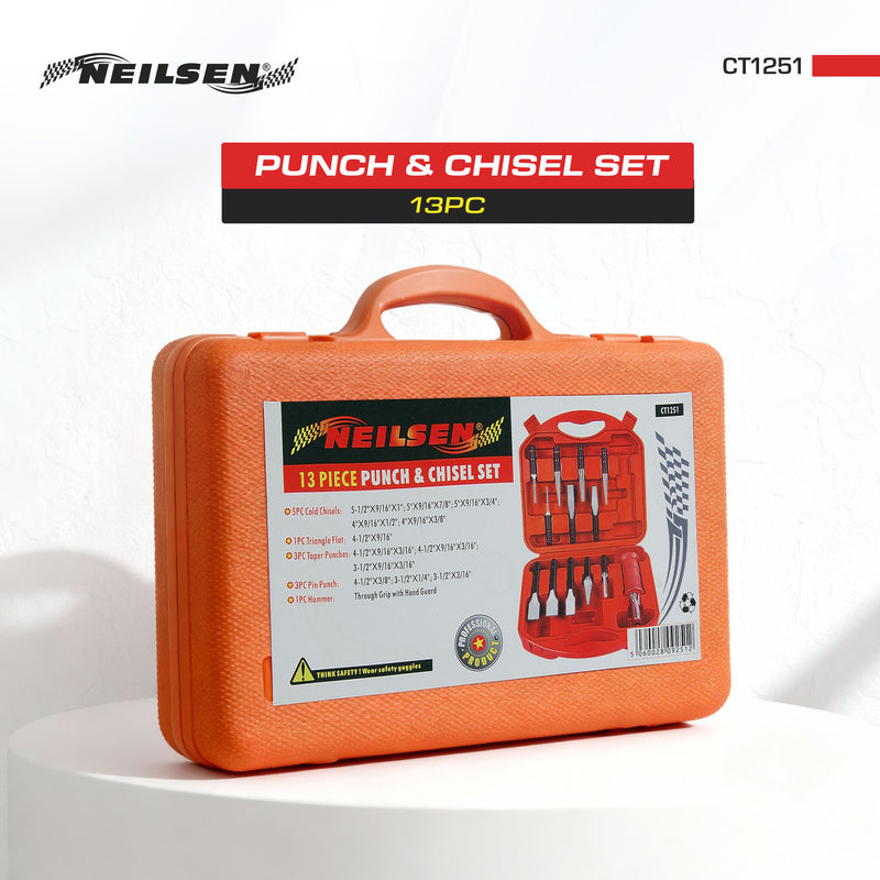 CT1251 - 13pc Punch & Chisel Set