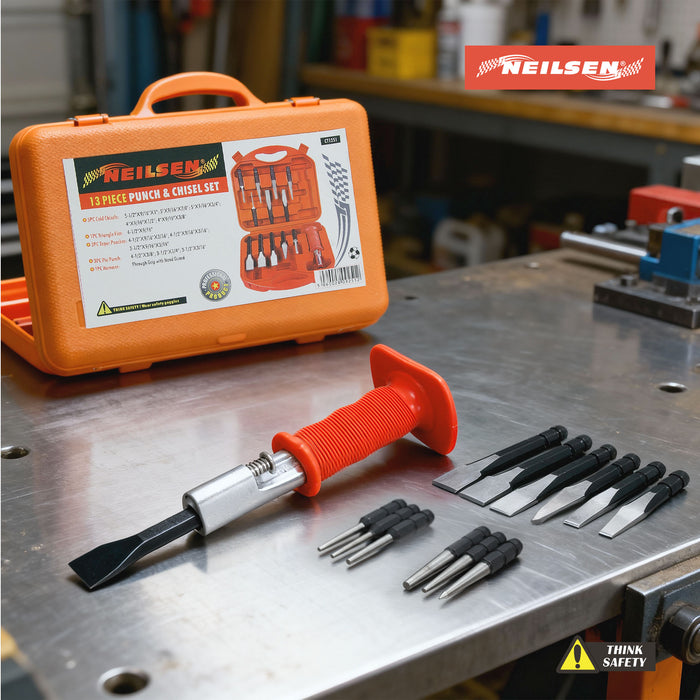 CT1251 - 13pc Punch & Chisel Set