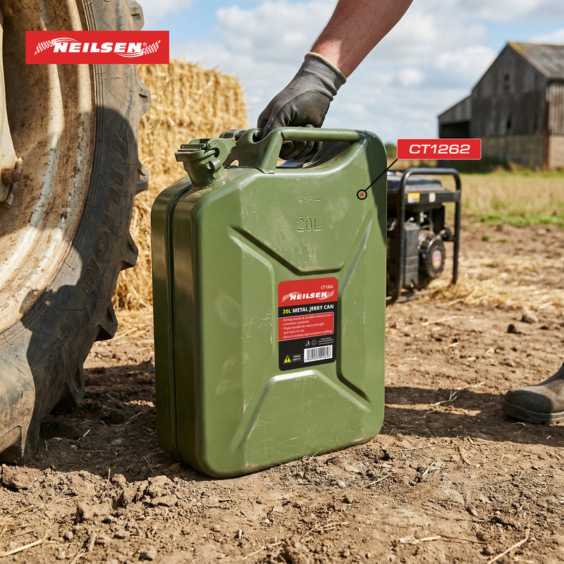 CT1262 - Steel Jerry Can - 20Ltr