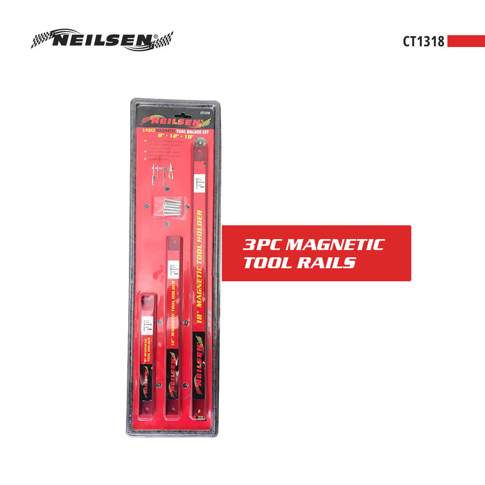 CT1318 - 3pc Magnetic Tool Rails