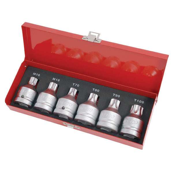 CT1389 - 6pc 3/4in Star and Spline Bit Set