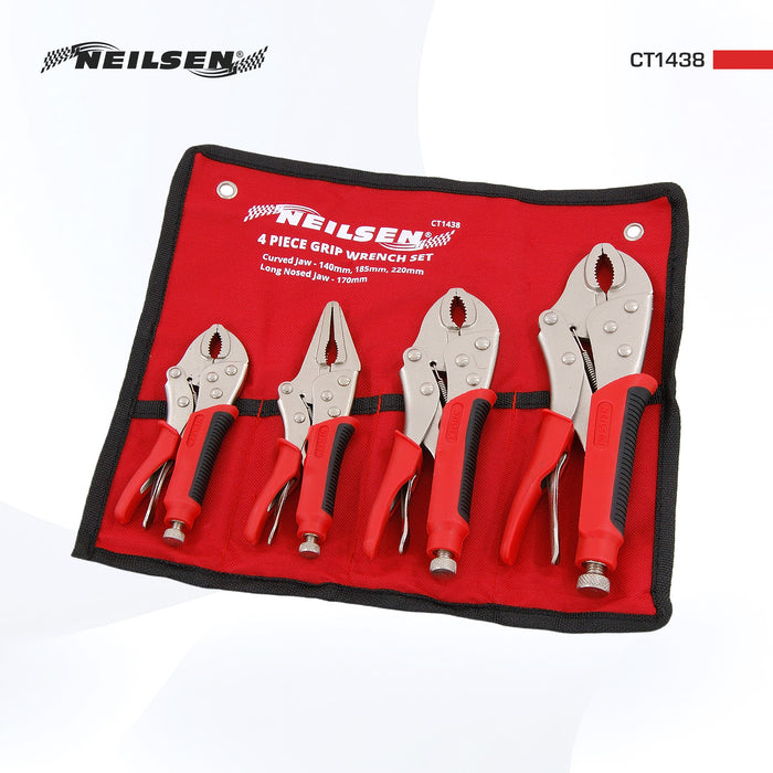 CT1438 - 4pc Locking Plier Set