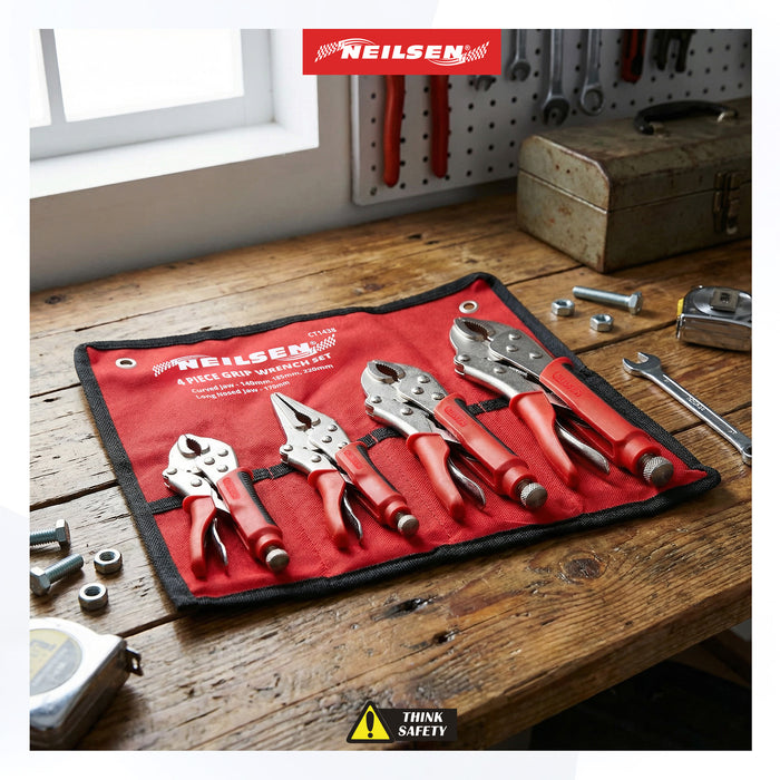CT1438 - 4pc Locking Plier Set
