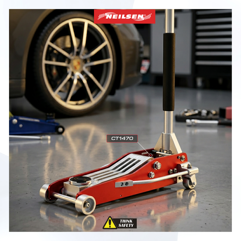 CT1470 - Trolley Jack - 2.5Ton Aluminium with Low Profile