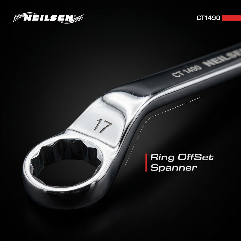 CT1490 - 12pcs Combination Ring Off Set Spanner Set
