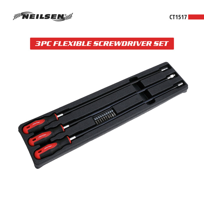 CT1517 - 3pc Flexible Screwdriver Set