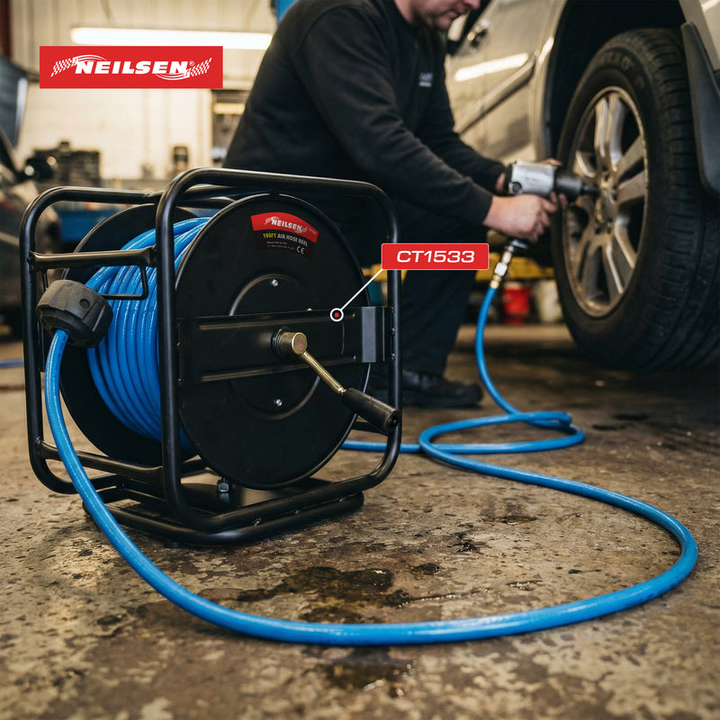 CT1533 - 100ft x 1/4in Air Hose Reel