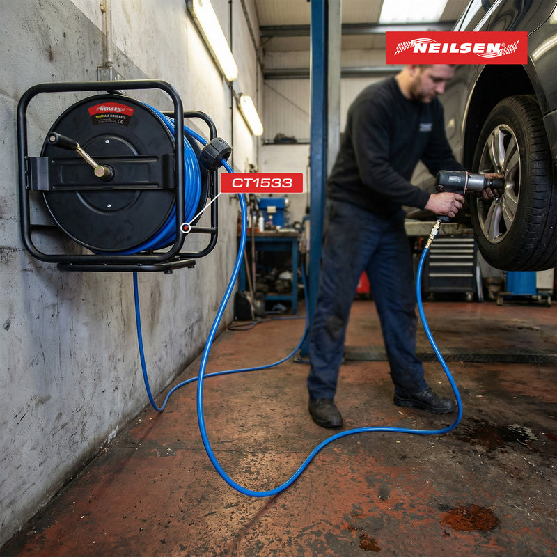 CT1533 - 100ft x 1/4in Air Hose Reel