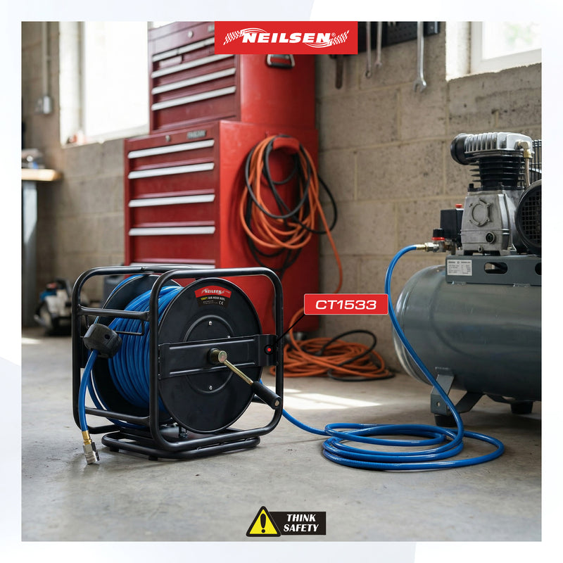 CT1533 - 100ft x 1/4in Air Hose Reel