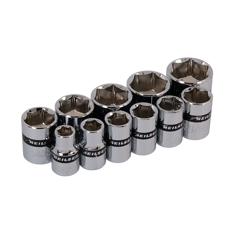 CT1603 - 11pc 3/8in DR SAE Socket Set