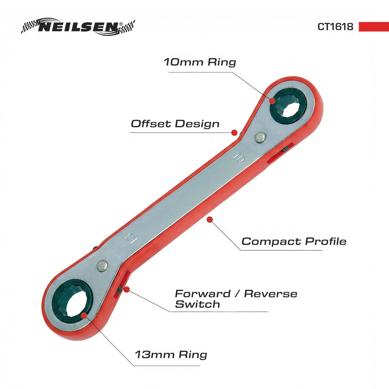 CT1618 - 10mm X 13mm Ratchet Spanner