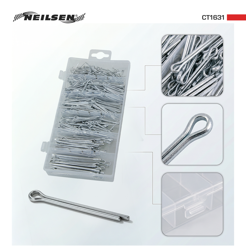 CT1631 - 500pc Cotter Pin Set - Assorted
