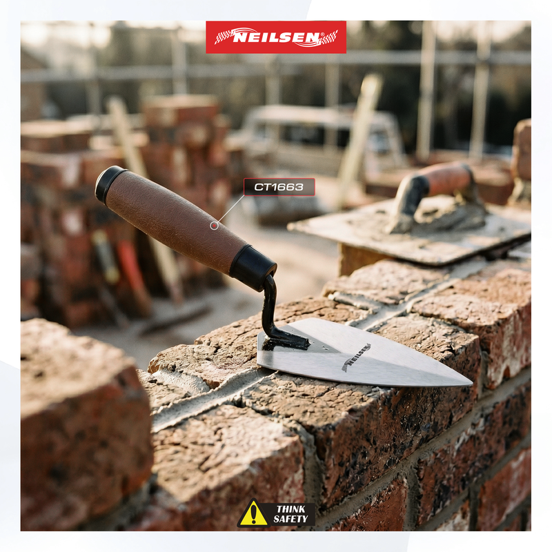 CT1663 - Pointing Trowel with Cushion Rubber Grip Handle   5"/125MM