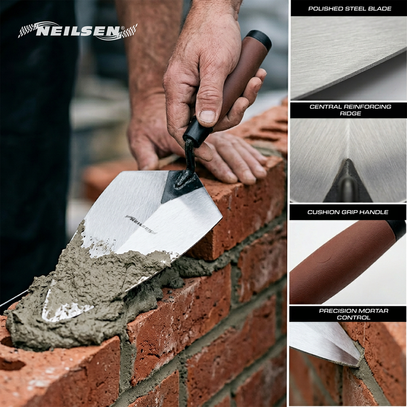 CT1666 - Brick Trowel With Brown Grip Handle  11"/280MM