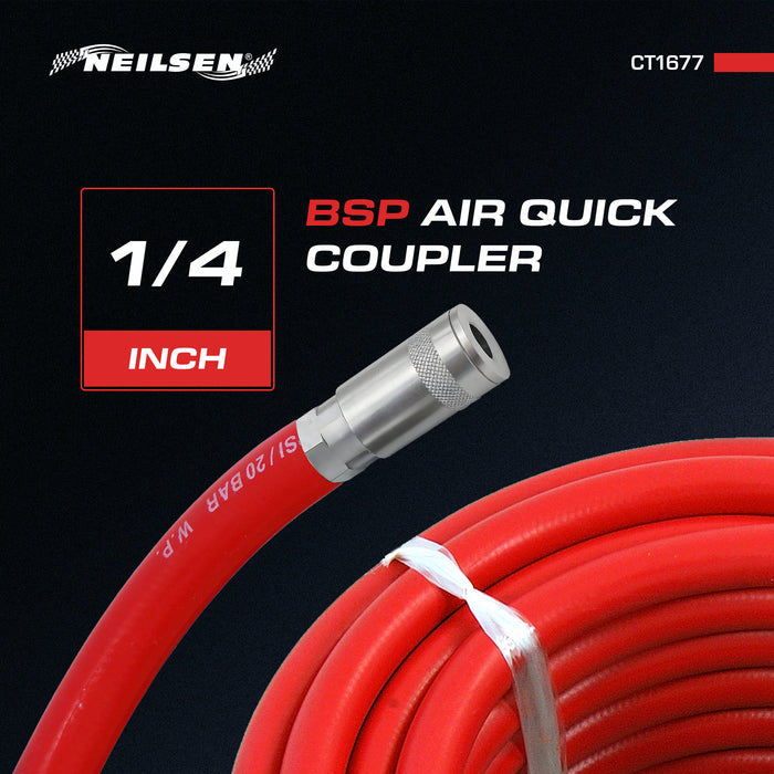 CT1677 - 2pc 1/4in BSP Quick Coupler Set