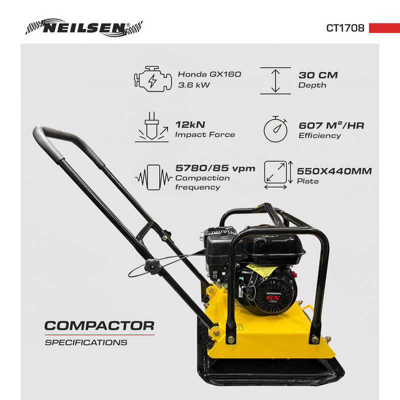 CT1708 - Compactor with Honda GX160 Engine C-90