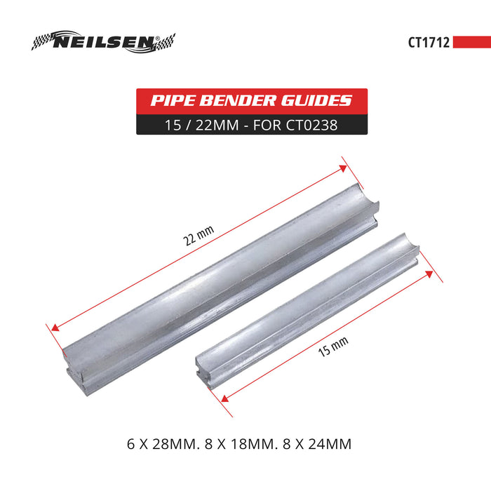 CT1712  - 15 / 22mm Pipe Bender Guides For CT0238