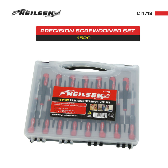 CT1719 - 15pc Precision Screwdriver Set
