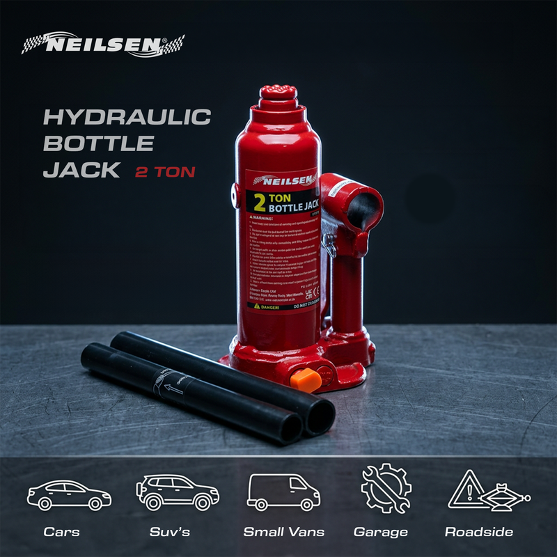 CT1720 - Hydraulic Bottle Jack - 2Ton
